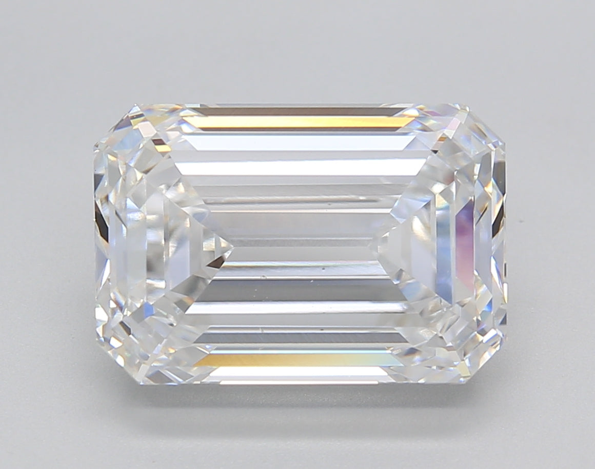 GIA 6.06 Carat Emerald Lab Grown Diamond
