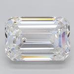 GIA 6.06 Carat Emerald Lab Grown Diamond