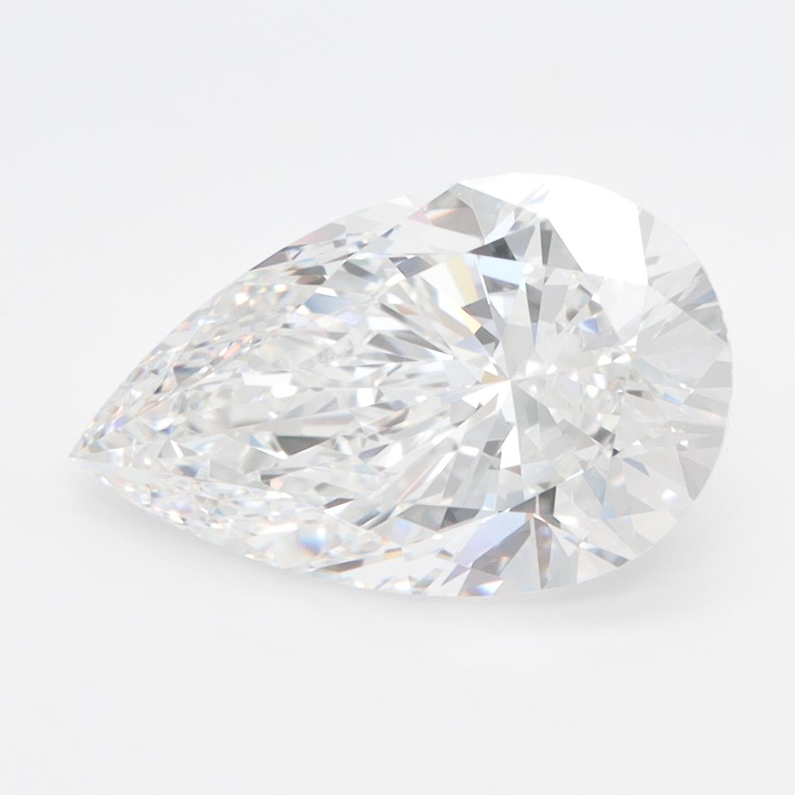 IGI 3.27 Carat Pear Lab Grown Diamond 人工培育鑽石 實驗室人造鑽石