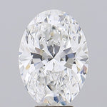 GIA 3.69 Carat Oval Lab Grown Diamond 人工培育鑽石 實驗室人造鑽石
