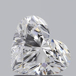 IGI 1.22 Carat Heart Lab Grown Diamond