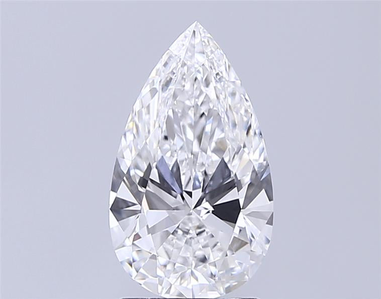 IGI 2.11 Carat Pear Lab Grown Diamond 人工培育鑽石 實驗室人造鑽石