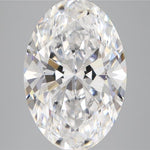 GIA 5.14 Carat Oval Lab Grown Diamond 人工培育鑽石 實驗室人造鑽石