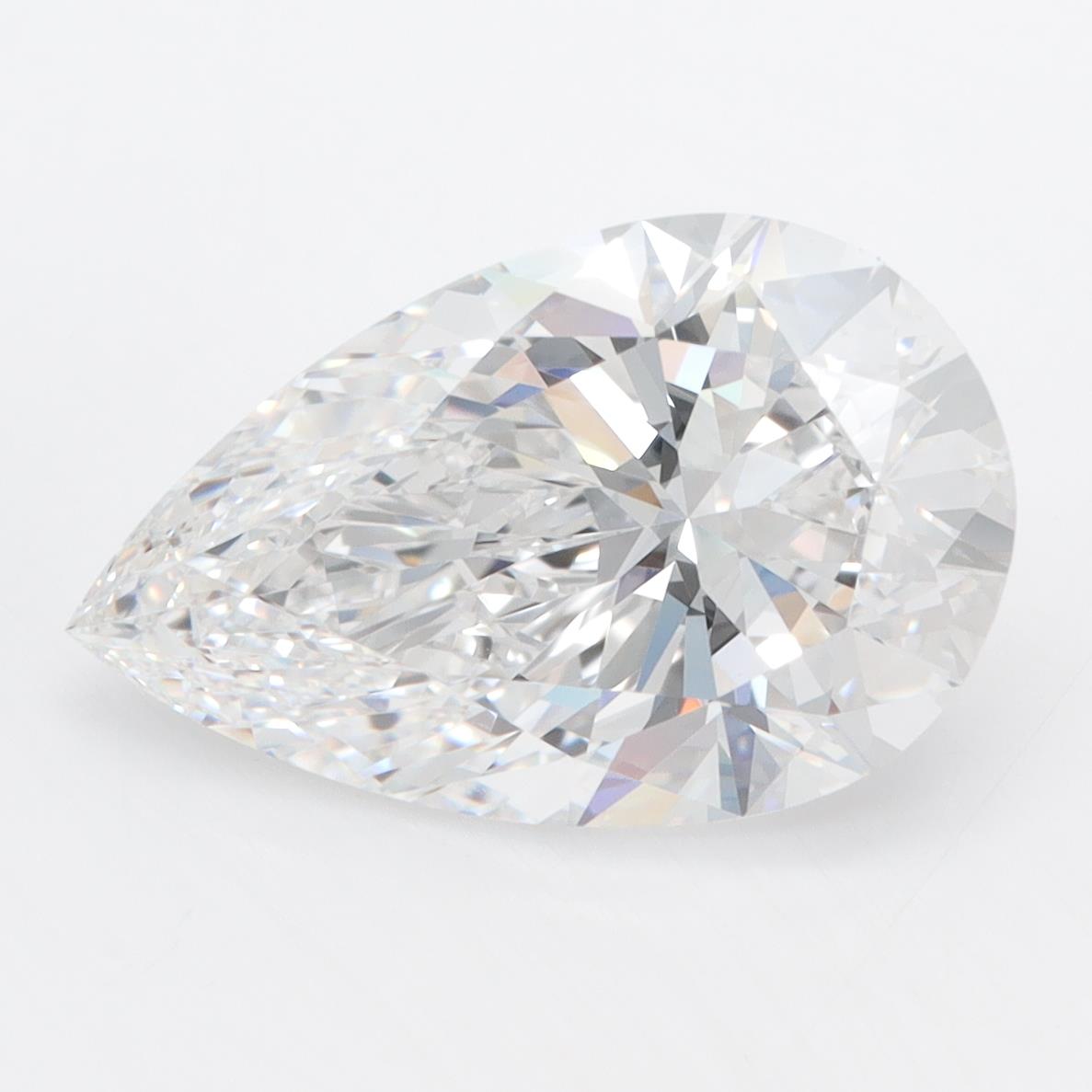 GIA 4.34 Carat Pear Lab Grown Diamond 人工培育鑽石 實驗室人造鑽石