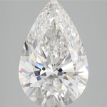 GIA 3.09 Carat Pear Lab Grown Diamond 人工培育鑽石 實驗室人造鑽石
