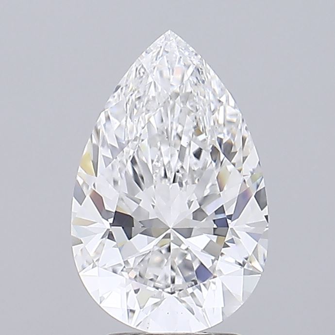 IGI 3.54 Carat Pear Lab Grown Diamond 人工培育鑽石 實驗室人造鑽石