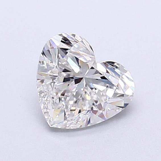 IGI 1.52 Carat Heart Lab Grown Diamond
