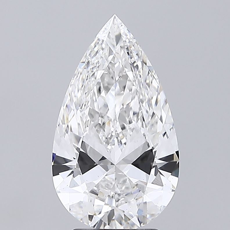 IGI 3.03 Carat Pear Lab Grown Diamond 人工培育鑽石 實驗室人造鑽石