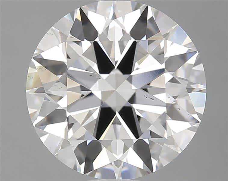 GIA 2.2 Carat Round Brilliant Lab Grown Diamond