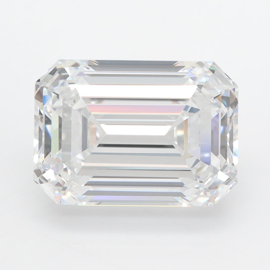 GIA 5.40 Carat Emerald Lab Grown Diamond 人工培育鑽石 實驗室人造鑽石