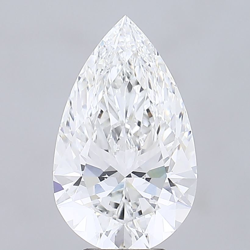 IGI 6.58 Carat Pear Lab Grown Diamond 人工培育鑽石 實驗室人造鑽石