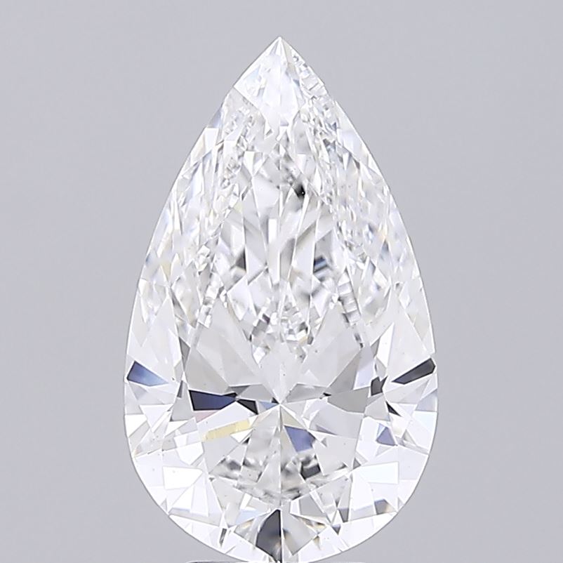 IGI 6.01 Carat Pear Lab Grown Diamond 人工培育鑽石 實驗室人造鑽石
