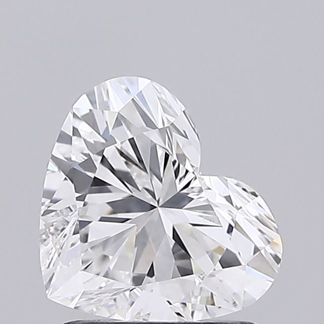 IGI 1.53 Carat Heart Lab Grown Diamond