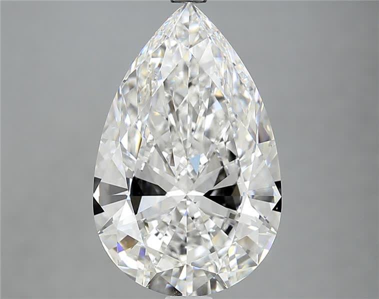 IGI 5.25 Carat Pear Lab Grown Diamond 人工培育鑽石 實驗室人造鑽石