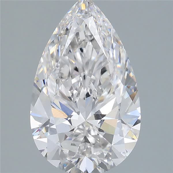 IGI 3.01 Carat Pear Lab Grown Diamond 人工培育鑽石 實驗室人造鑽石