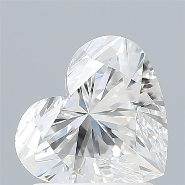 IGI 1.54 Carat Heart Lab Grown Diamond