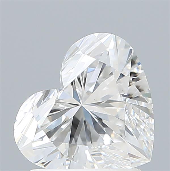 IGI 1.54 Carat Heart Lab Grown Diamond