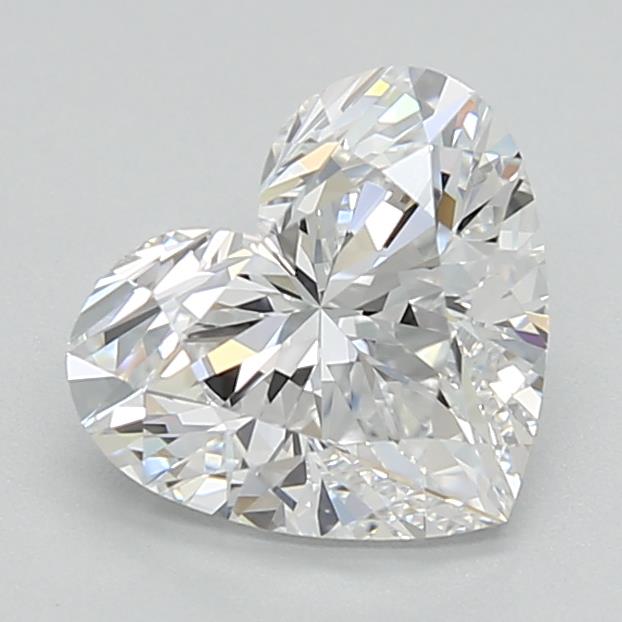IGI 1.48 Carat Heart Lab Grown Diamond
