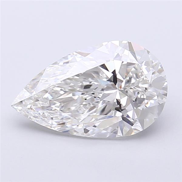 IGI 2.00 Carat Pear Lab Grown Diamond 人工培育鑽石 實驗室人造鑽石