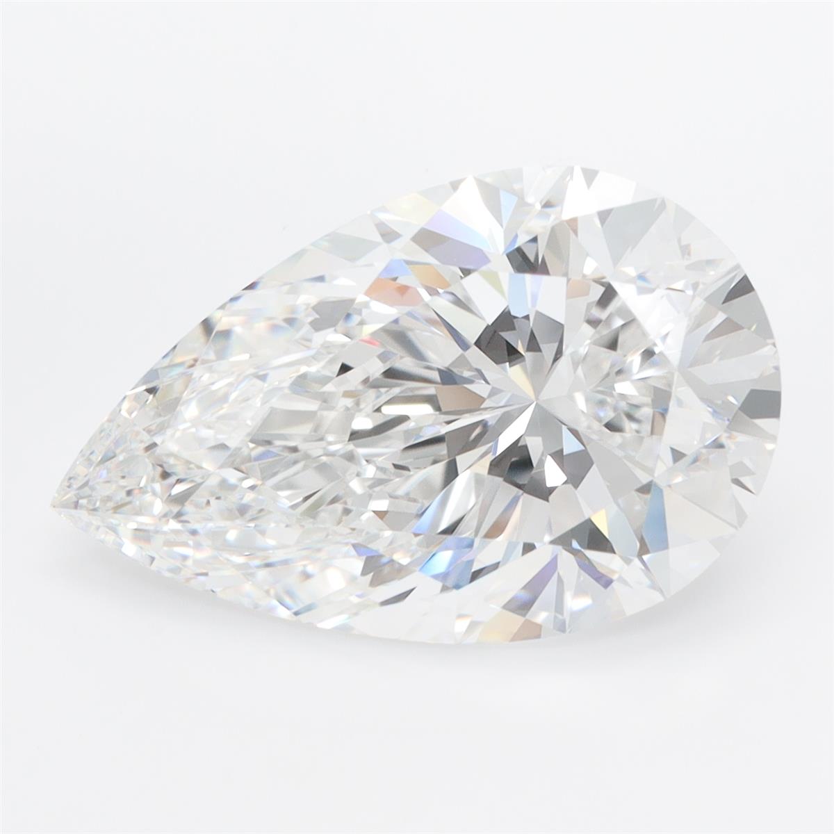 GIA 6.02 Carat Pear Lab Grown Diamond 人工培育鑽石 實驗室人造鑽石