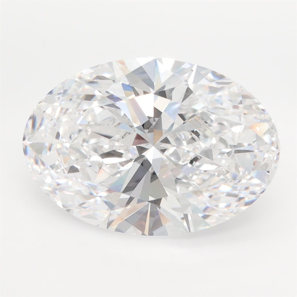 GIA 5.76 Carat Oval Lab Grown Diamond 人工培育鑽石 實驗室人造鑽石