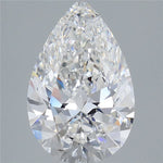 IGI 3.80 Carat Pear Lab Grown Diamond 人工培育鑽石 實驗室人造鑽石