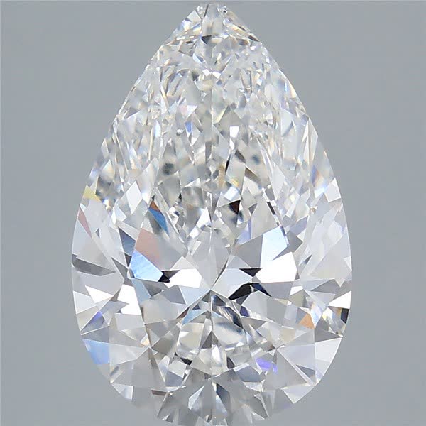 IGI 3.80 Carat Pear Lab Grown Diamond 人工培育鑽石 實驗室人造鑽石