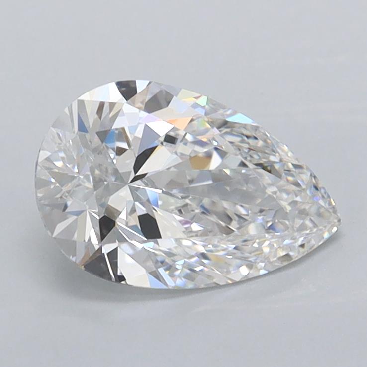 IGI 1.00 Carat Pear Lab Grown Diamond 人工培育鑽石 實驗室人造鑽石