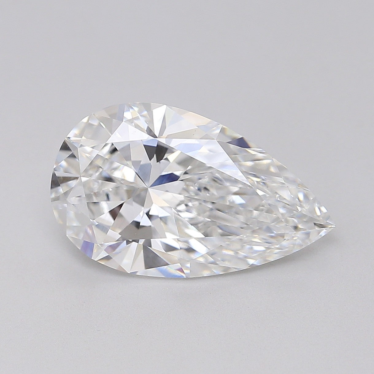 IGI 5.52 Carat Pear Lab Grown Diamond 人工培育鑽石 實驗室人造鑽石
