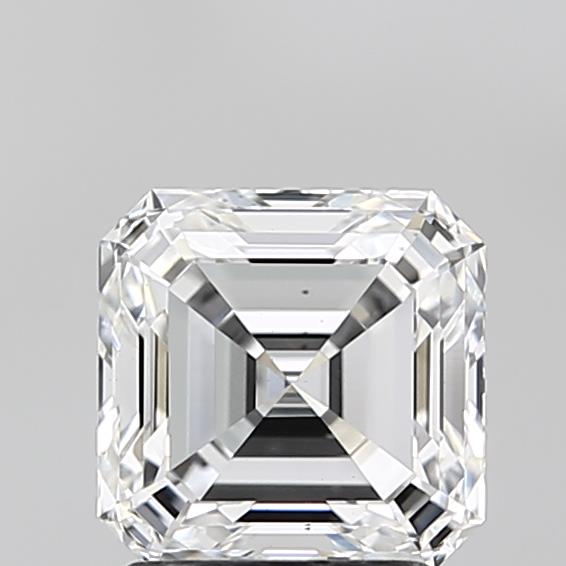 IGI 1.9 Carat Asscher Lab Grown Diamond