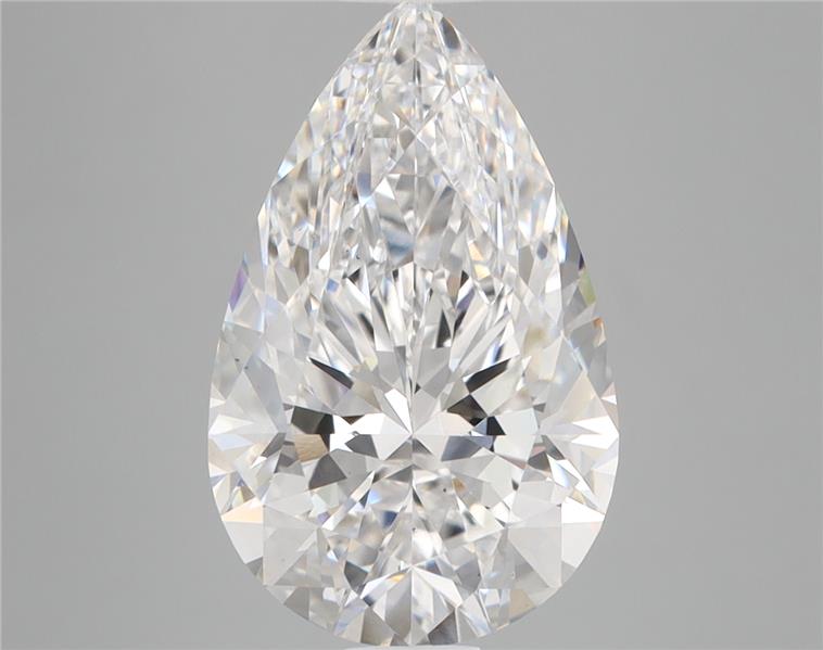 IGI 4.06 Carat Pear Lab Grown Diamond 人工培育鑽石 實驗室人造鑽石