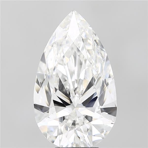 IGI 6.50 Carat Pear Lab Grown Diamond 人工培育鑽石 實驗室人造鑽石