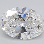 GIA 3.02 Carat Oval Lab Grown Diamond