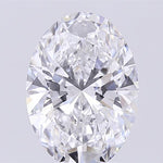 GIA 3.09 Carat Oval Lab Grown Diamond 人工培育鑽石 實驗室人造鑽石