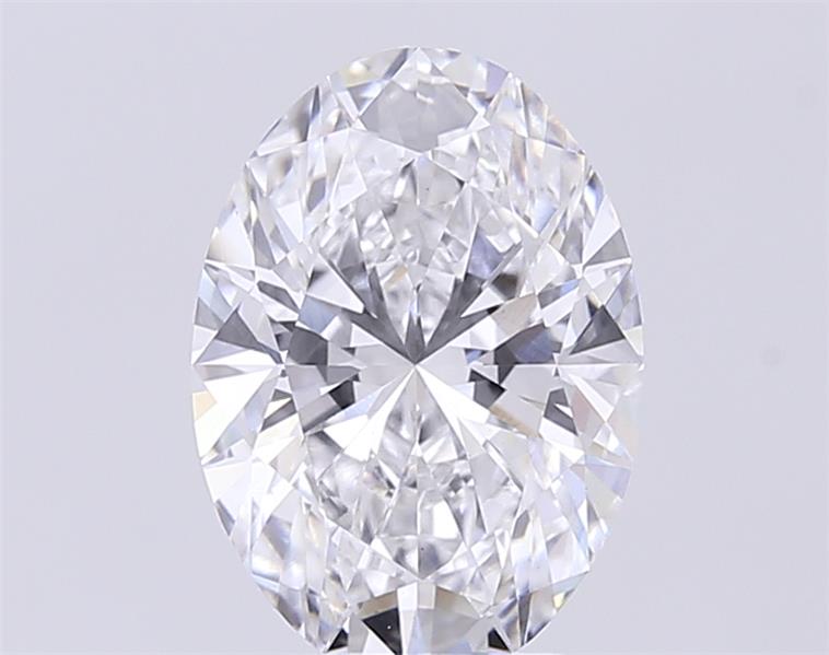 GIA 3.09 Carat Oval Lab Grown Diamond 人工培育鑽石 實驗室人造鑽石