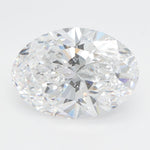 GIA 2.74 Carat Oval Lab Grown Diamond 人工培育鑽石 實驗室人造鑽石