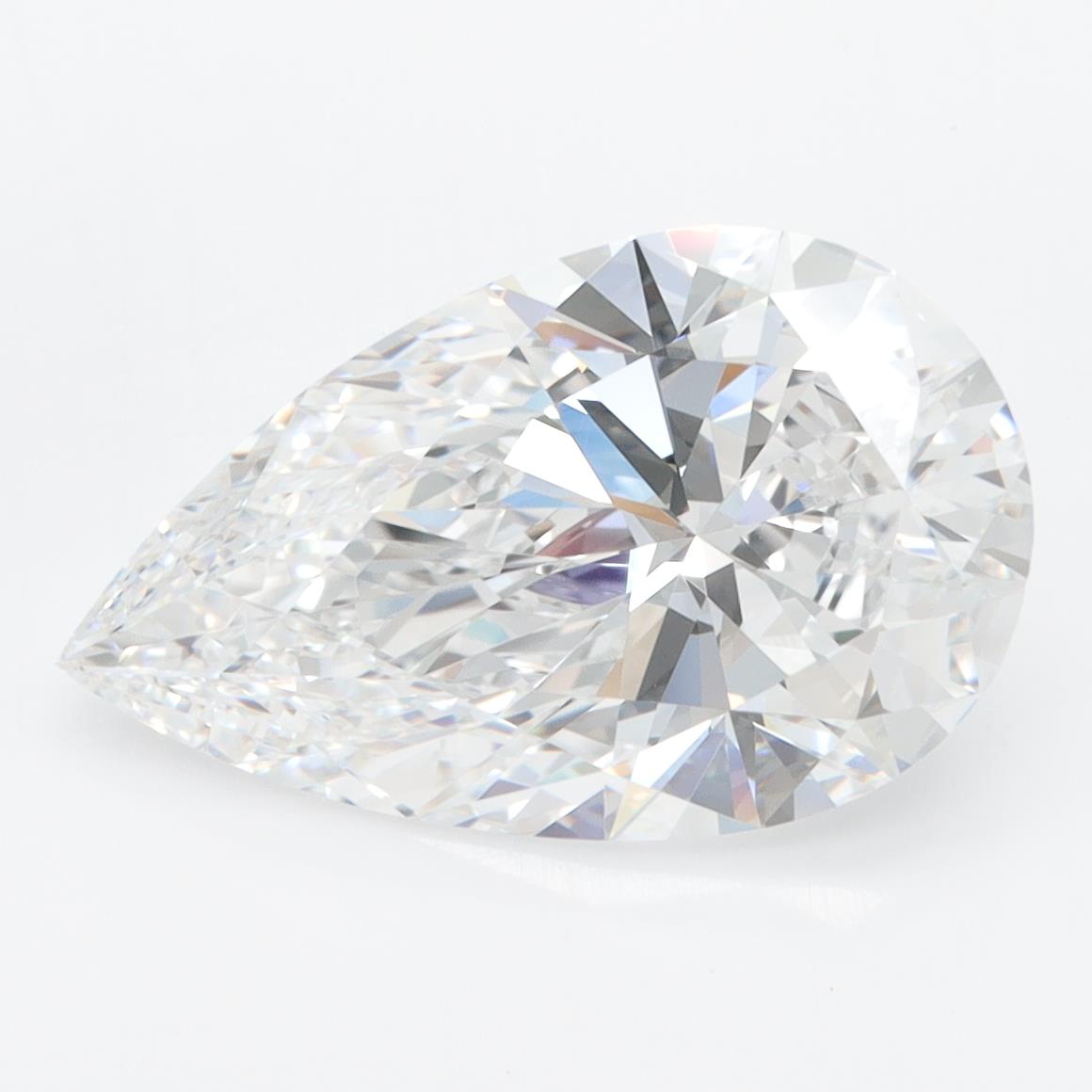 GIA 4.03 Carat Pear Lab Grown Diamond 人工培育鑽石 實驗室人造鑽石