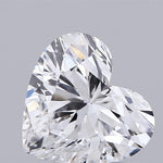 IGI 1.33 Carat Heart Lab Grown Diamond