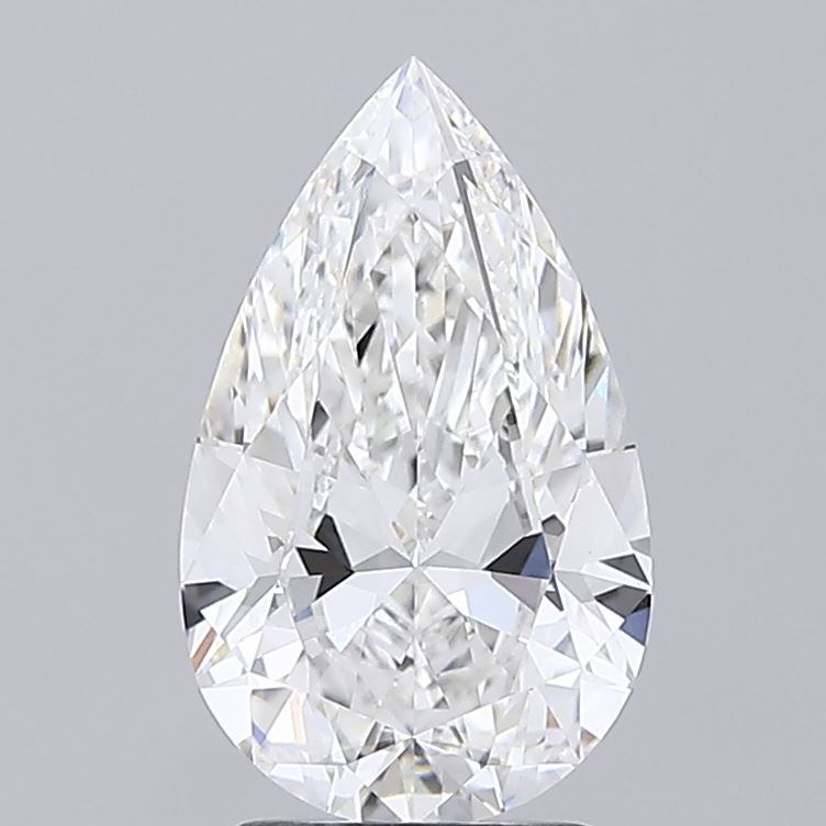 IGI 2.72 Carat Pear Lab Grown Diamond 人工培育鑽石 實驗室人造鑽石