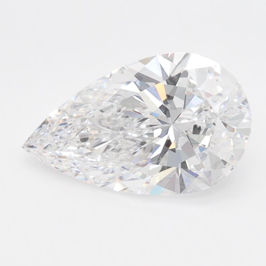 IGI 1.50 Carat Pear Lab Grown Diamond 人工培育鑽石 實驗室人造鑽石