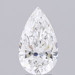IGI 2.58 Carat Pear Lab Grown Diamond 人工培育鑽石 實驗室人造鑽石