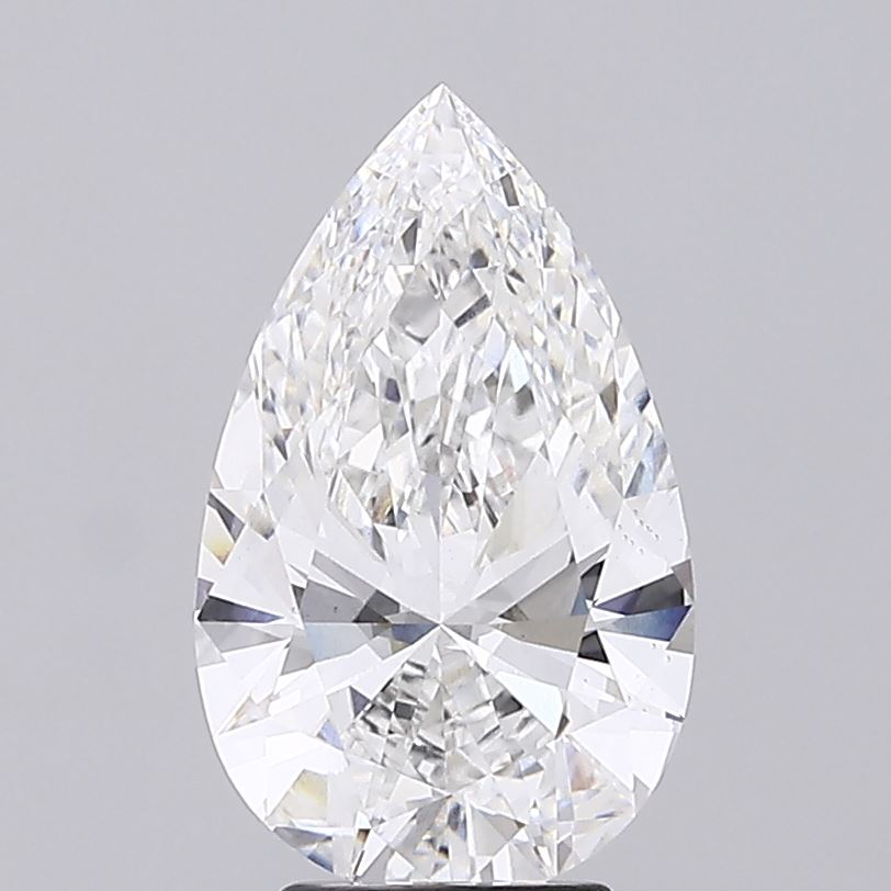 IGI 3.94 Carat Pear Lab Grown Diamond 人工培育鑽石 實驗室人造鑽石