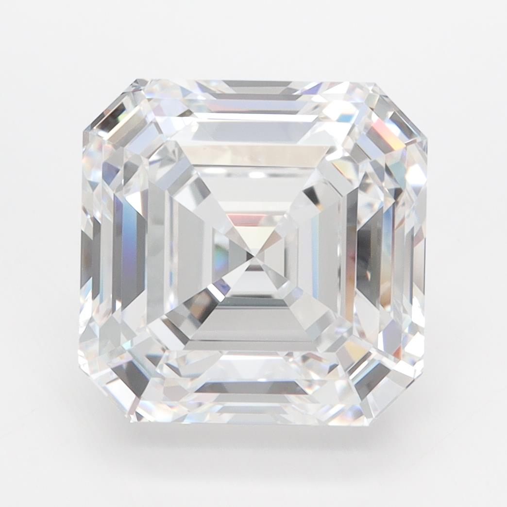 GIA 5.55 Carat Asscher Lab Grown Diamond 人工培育鑽石 實驗室人造鑽石