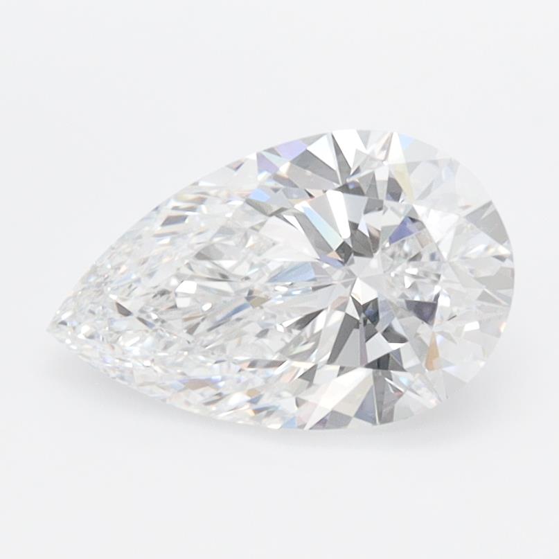 IGI 1.23 Carat Pear Lab Grown Diamond 人工培育鑽石 實驗室人造鑽石