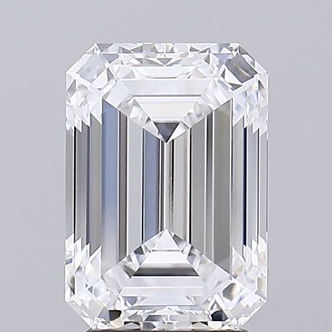 GIA 3.46 Carat Emerald Lab Grown Diamond 人工培育鑽石 實驗室人造鑽石