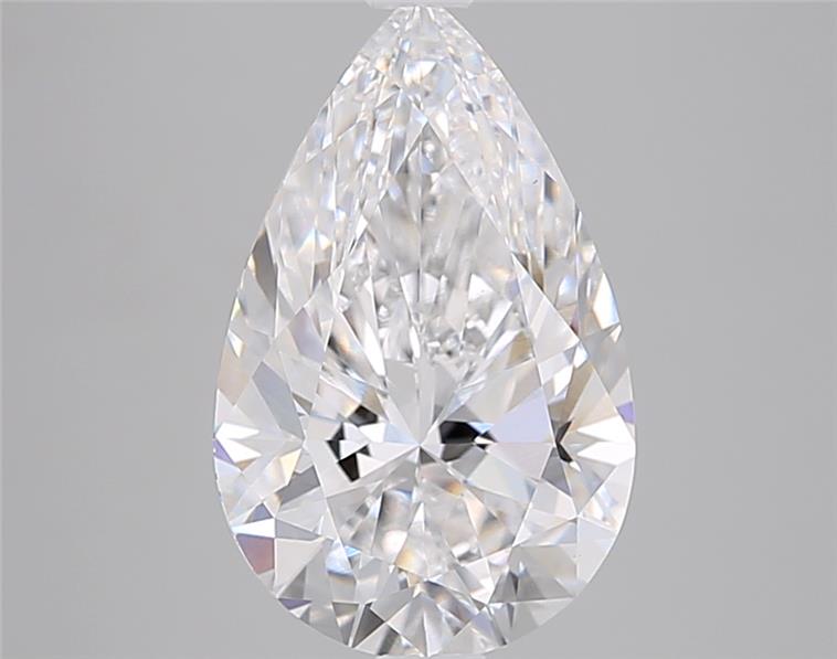 IGI 3.06 Carat Pear Lab Grown Diamond 人工培育鑽石 實驗室人造鑽石