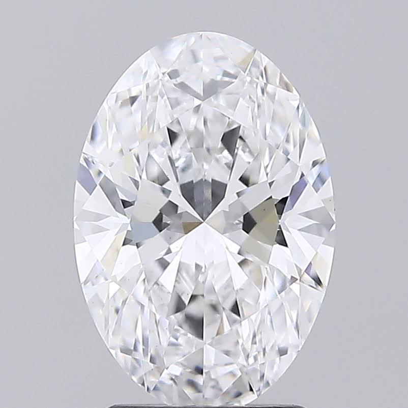 IGI 2.08 Carat Oval Lab Grown Diamond 人工培育鑽石 實驗室人造鑽石