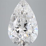 IGI 3.57 Carat Pear Lab Grown Diamond 人工培育鑽石 實驗室人造鑽石