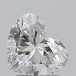IGI 1.58 Carat Heart Lab Grown Diamond