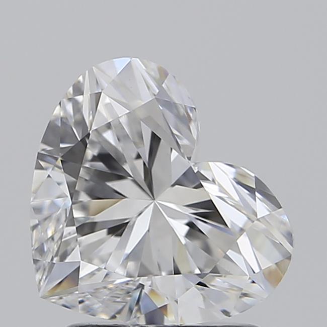 IGI 1.58 Carat Heart Lab Grown Diamond